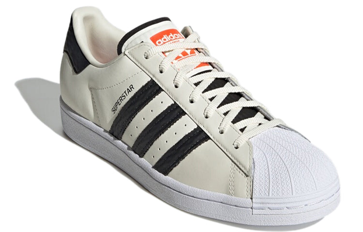 adidas originals Superstar Shoes 'White Black Orange' FU9530