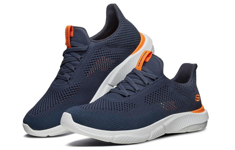 Skechers Ingram Blue/Black/Orange 666097-NVOR