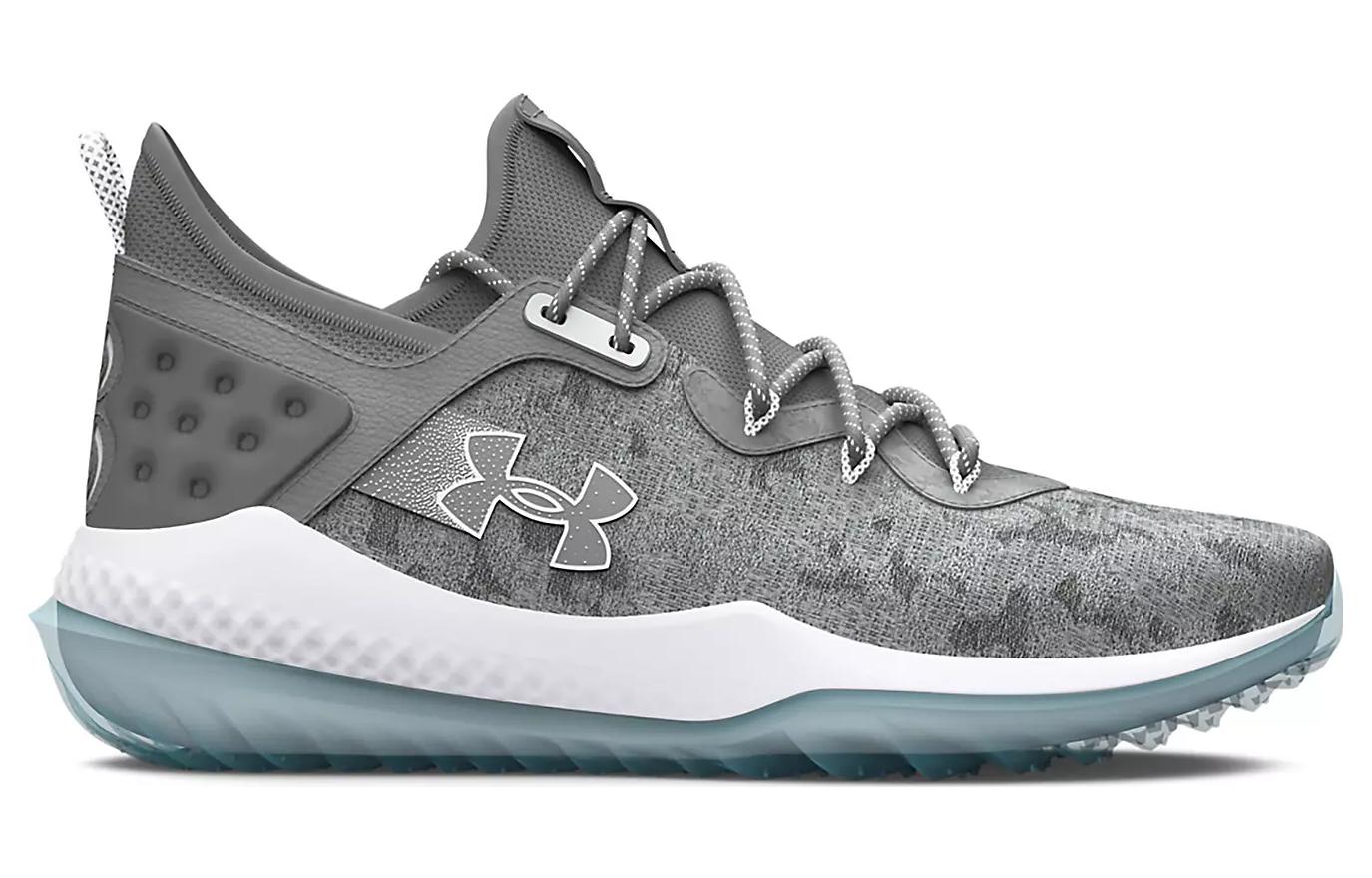 Under Armour Harper 8 Turf Baseball Shoes 'Baseball Grey' 3026593-100