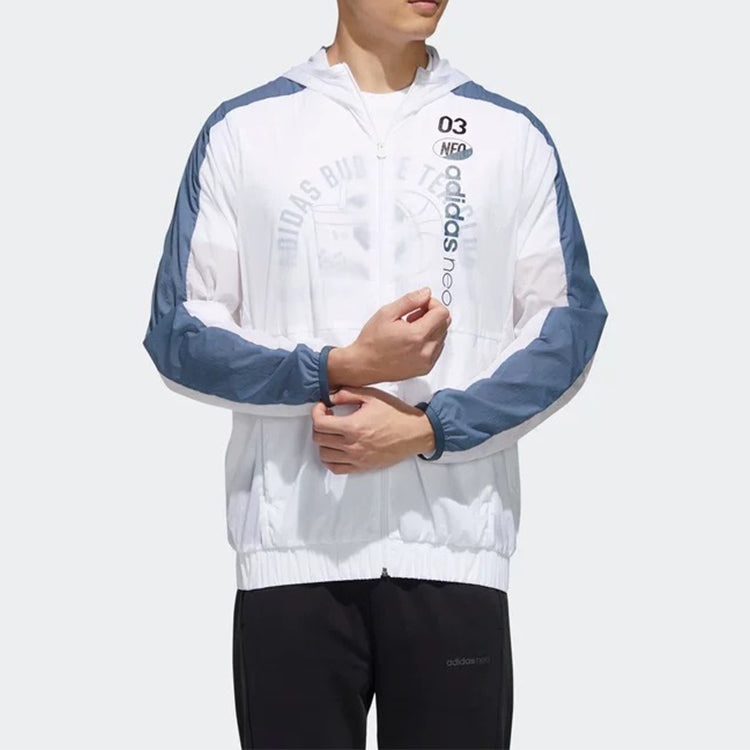 adidas neo M BRLV WB 1 Sports Jacket White GK1514