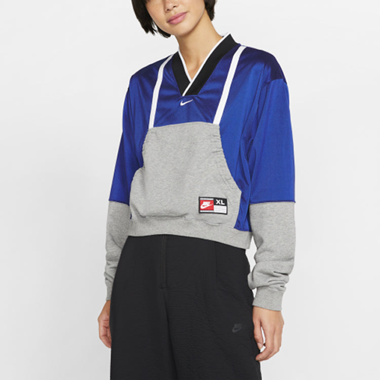 (WMNS) Nike ISPA Sweatshirt 'Blue Grey' CD6371-480