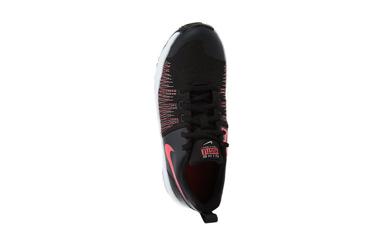 (GS) Nike Team Hustle Quick 'Black Racer Pink' 922680-003