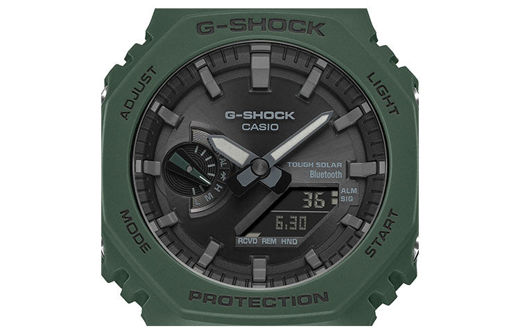 CASIO G-Shock Analog-Digital 'Green' GA-B2100-3APR