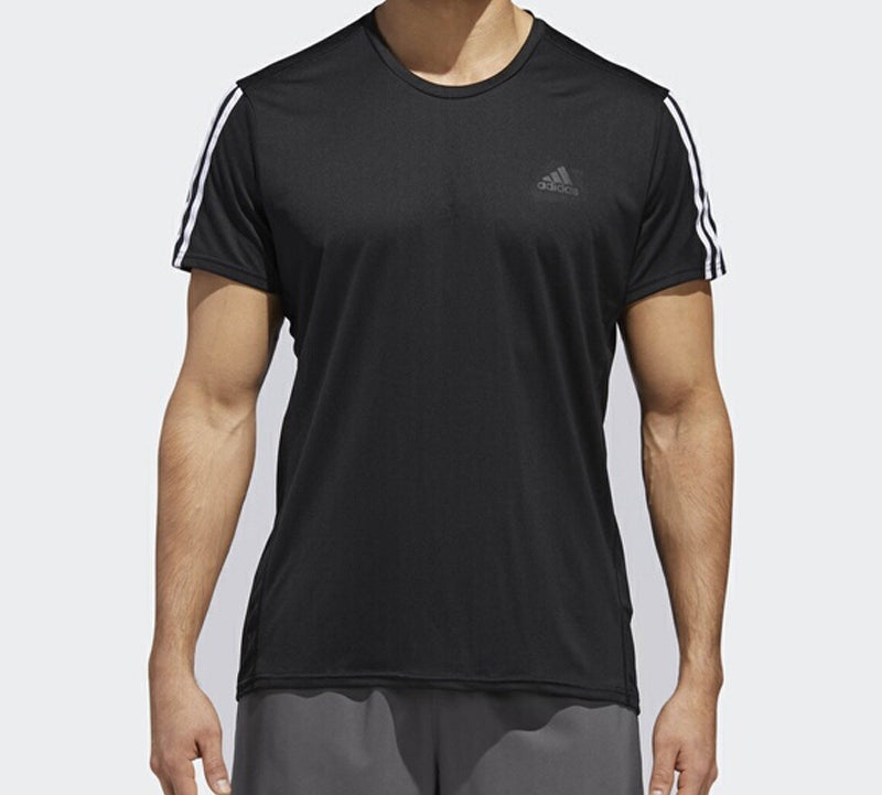 adidas Climalite Running Gym Short Sleeve Black DM1665