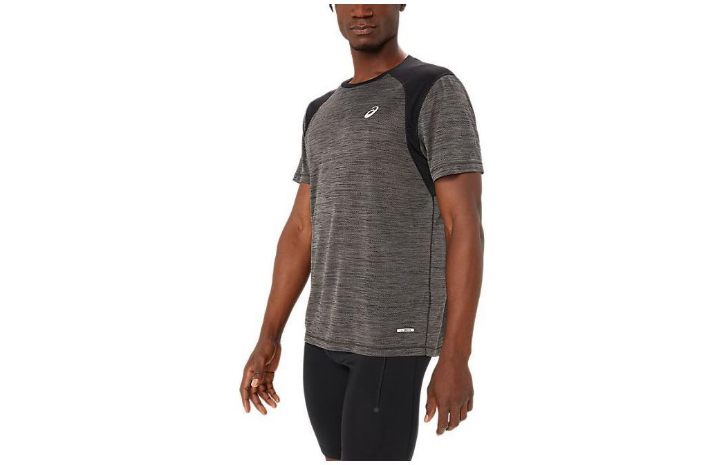 ASICS Actibreeze Running T-shirt 'Grey Black' 2011C992-001
