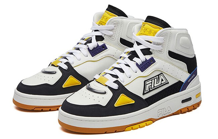 FILA FUSION 'White Black Yellow' T12M111204FBB