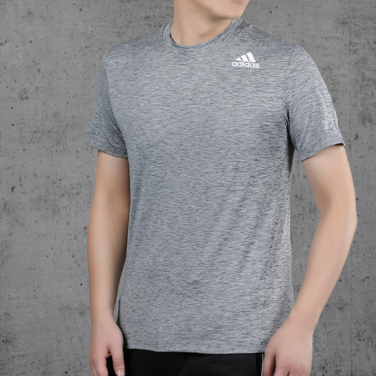 adidas Training Sports Short Sleeve Tee 'Light Grey' FL4334