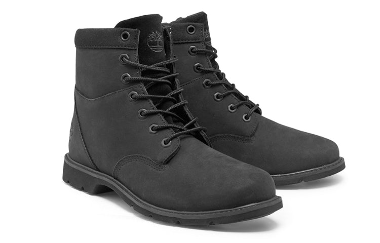 (WMNS) Timberland Campton Waterproof 6 Inch Wide-Fit Boot 'Black Nubuck' A2D7GW