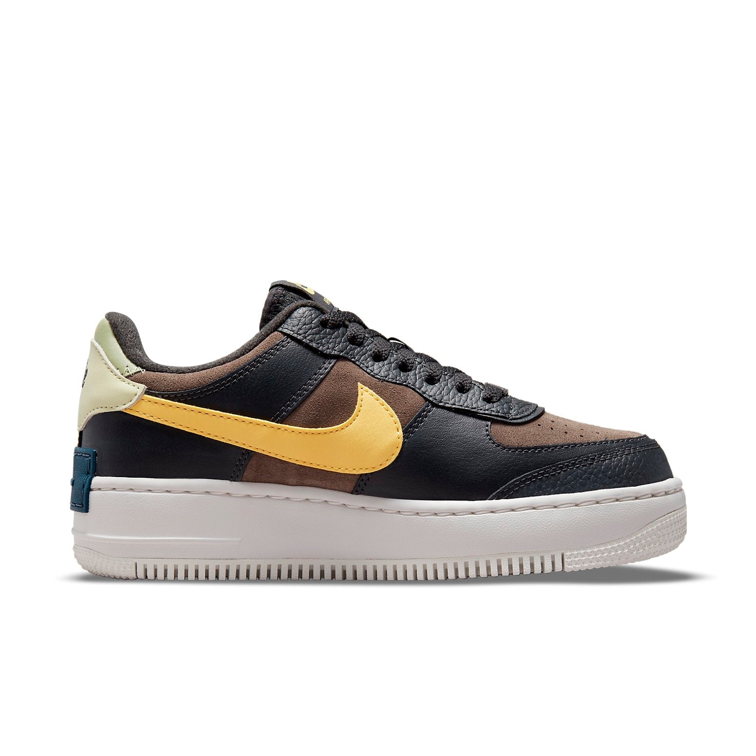 (WMNS) Nike Air Force 1 Shadow 'Off Noir Saturn Gold' DQ0881-001