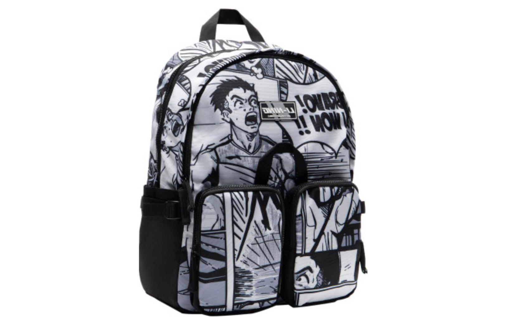 Li-Ning Comic Graphic Backpack 'Black' ABSS253-1