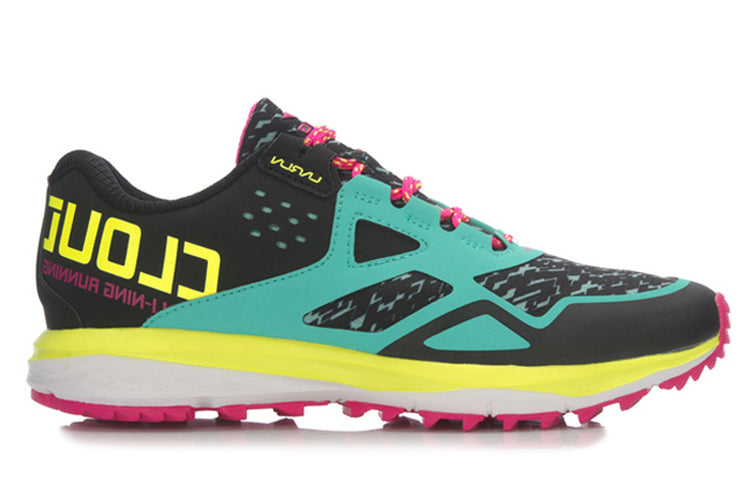 (WMNS) Li-Ning Cloud 2 'Black Green Yellow' ARHL058-3