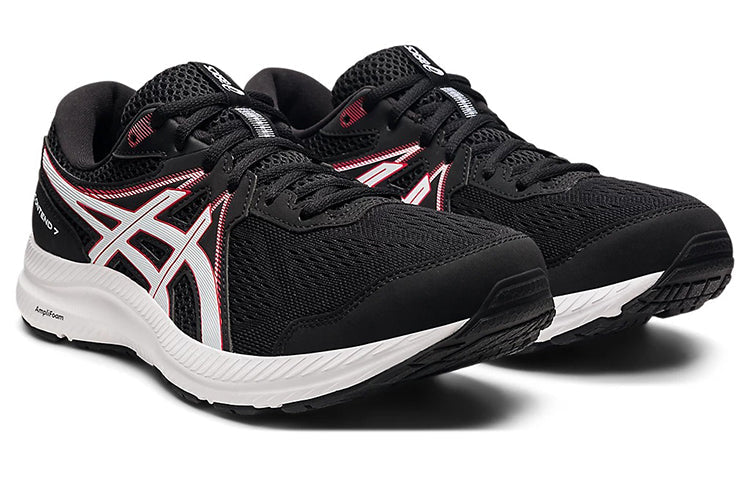 ASICS Gel-Contend 7 4E Wide 'Black Electric Red' 1011B039-008
