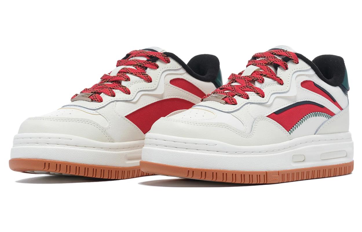 (WMNS) Li-Ning Future C1 'White Red Green' AGCT028-11