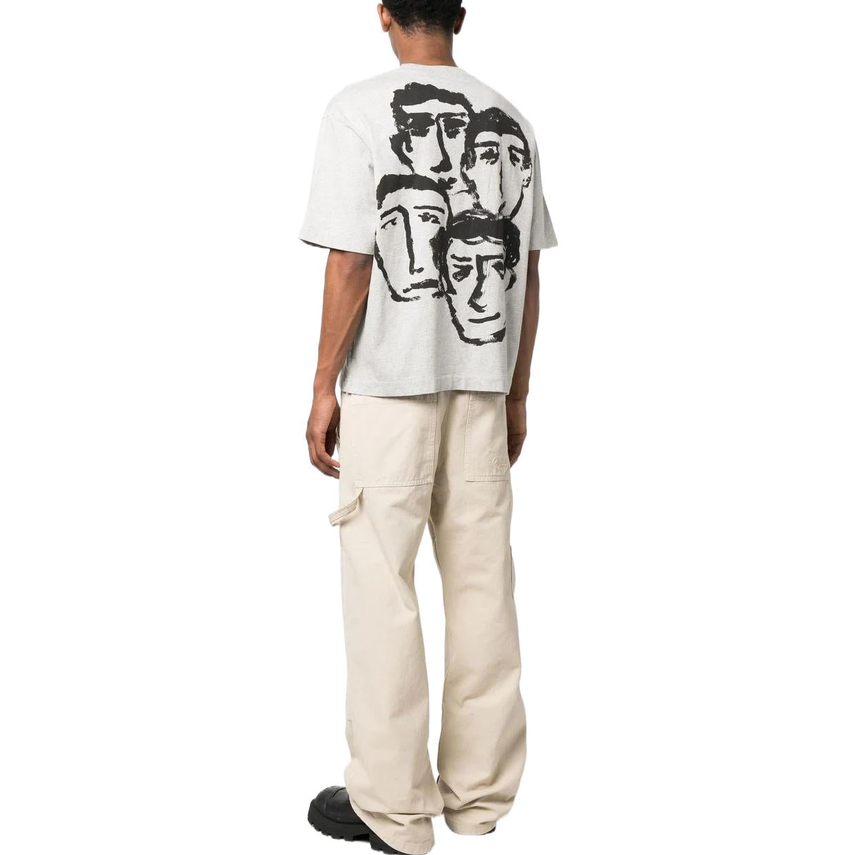 Off-White Crew Neck Tee OMAA120S23JER0050810