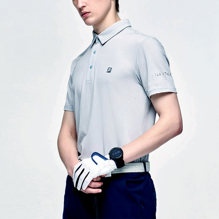 FILA Athletics Casual Golf Short Sleeve polo Gray A11M125159F-LG