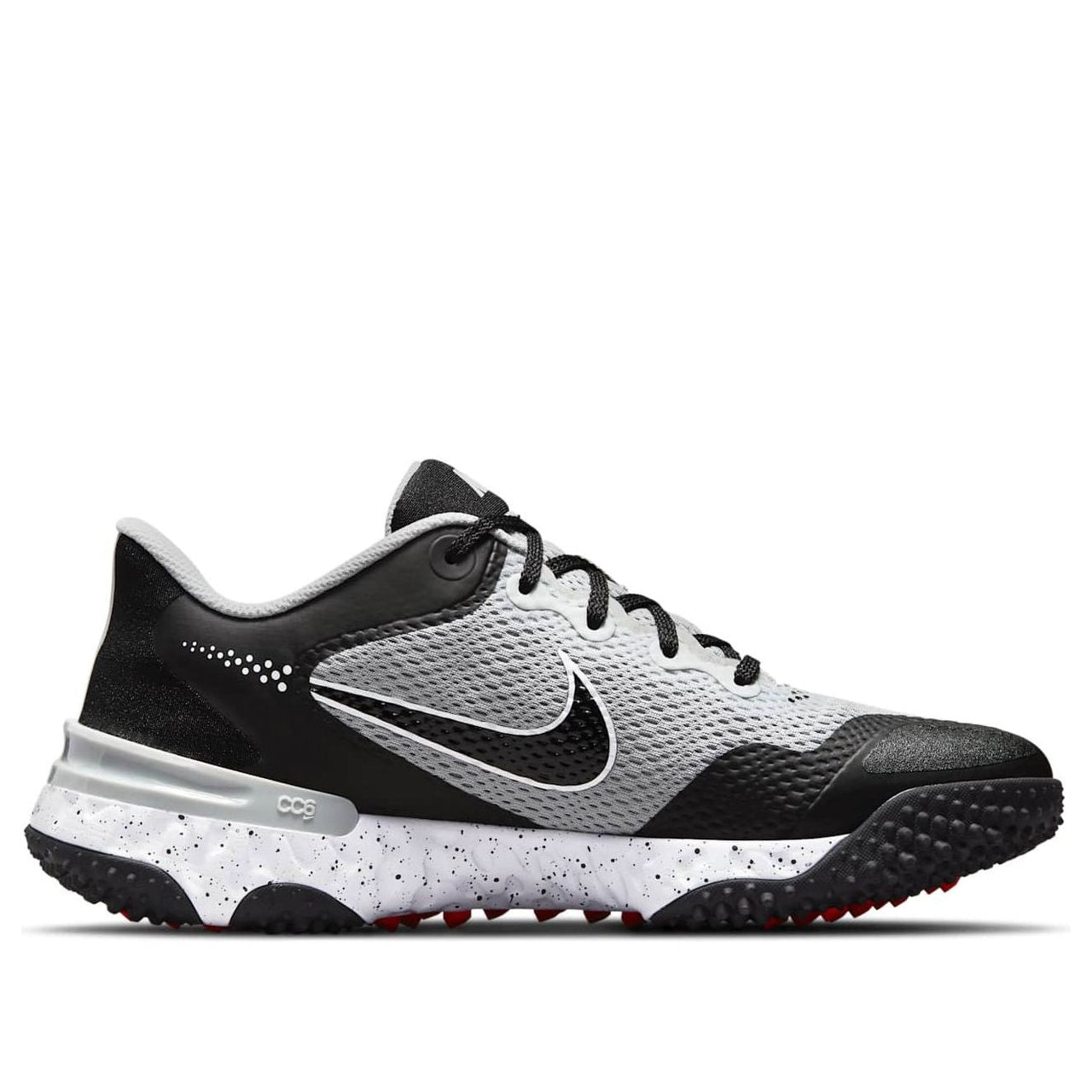 Nike Alpha Huarache Elite 3 Turf 'Light Smoke Grey Black' CK0748-011