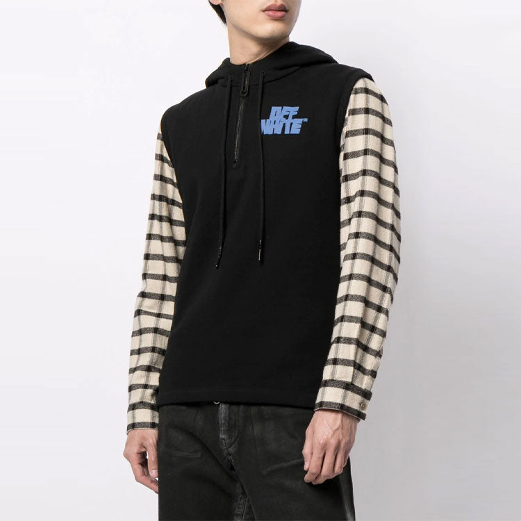 Off-White SS21 Logo Printing Sleeveless Black OMAC010R21FLE0021040