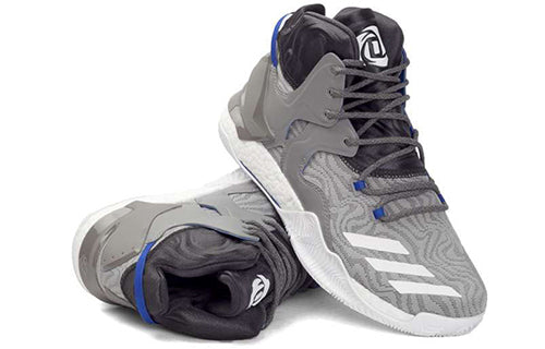 adidas D Rose 7 Charcoal Solid 'Grey White Blue' BB8212