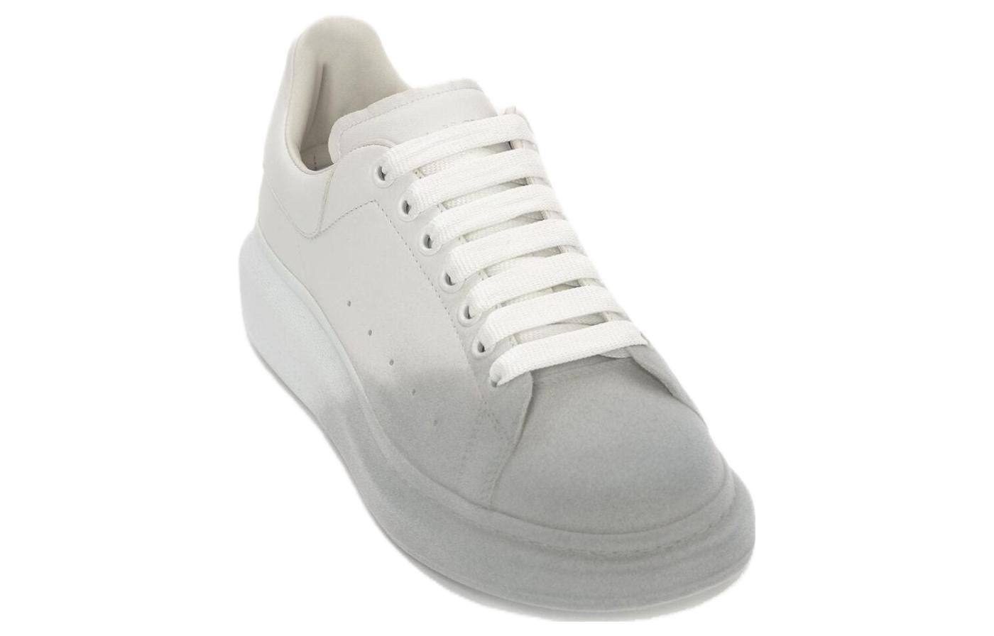 Alexander McQueen Oversized Two-Tone 'White Grey' 575415WHWM29708