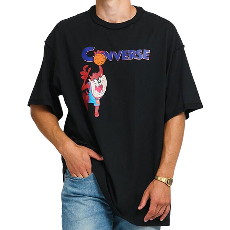 Converse x Space Jam: A New Legacy Court Ready Tee Asia Sizing 'Black' 10023071-A01