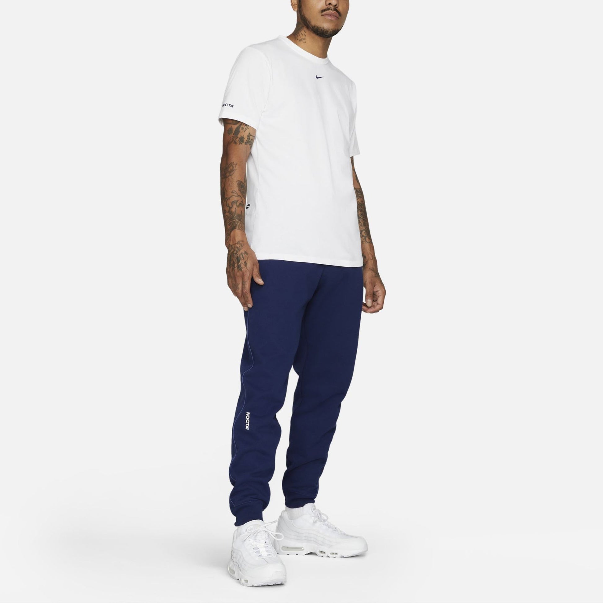 Nike x NOCTA Drake Cardinal Stock Logo T-Shirt 'White' DJ5949-100