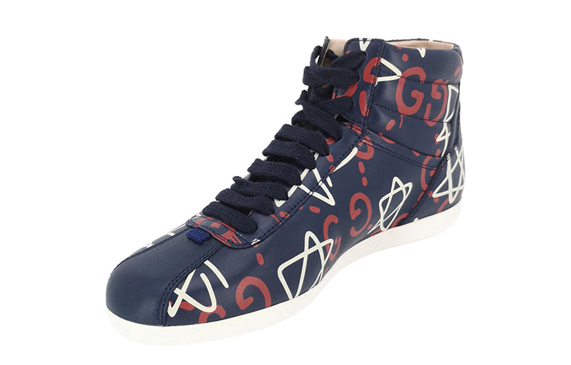 (WMNS) Gucci Ghost Hi Top 'Blue Agata' 448482-DSV30-4185