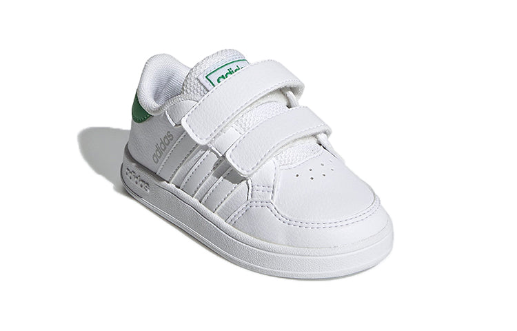 (TD) adidas Breaknet 'White Green' FZ0087
