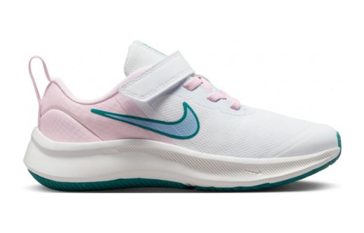 (PS) Nike Star Runner 3 'White Pink Mineral Teal' DA2777-102