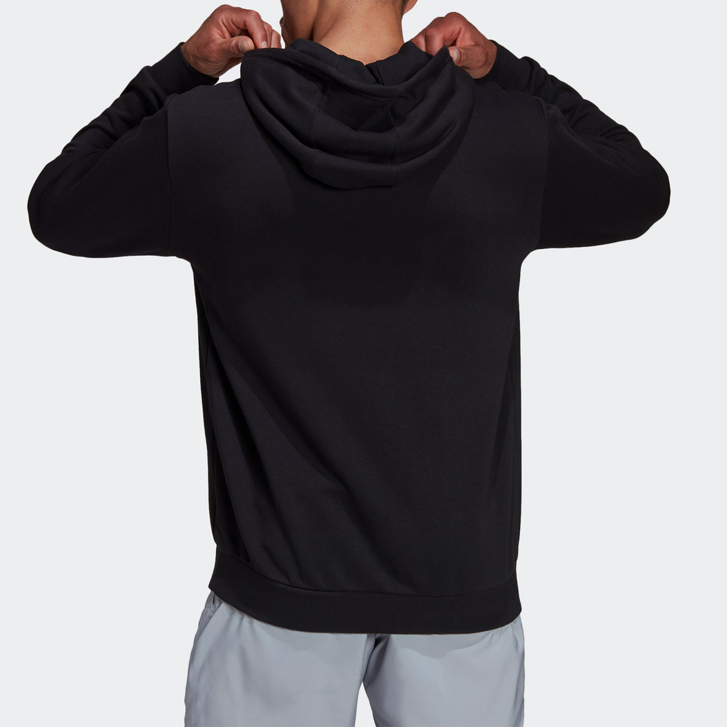adidas Tennis Graphic Hoodie 'Black' HC7819