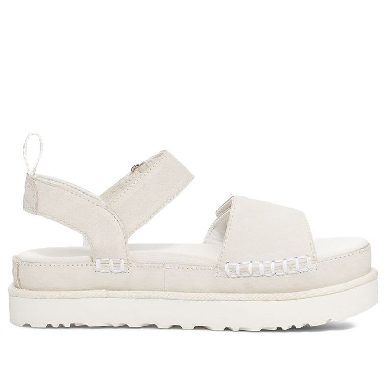 (WMNS) UGG Goldenstar Flatform Sandal 'White' 1117954-WHT