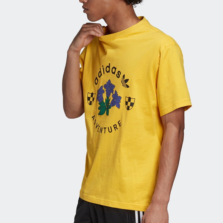 adidas originals adventure T-shirt 'Yellow' GD5607