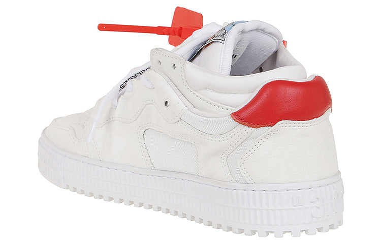 (WMNS) Off-White 3.0 Low 'White Red' OWIA181R20D801110120