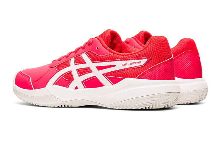 (GS) ASICS Gel-Game 7 Clay oc 'White Red' 1044A010-705