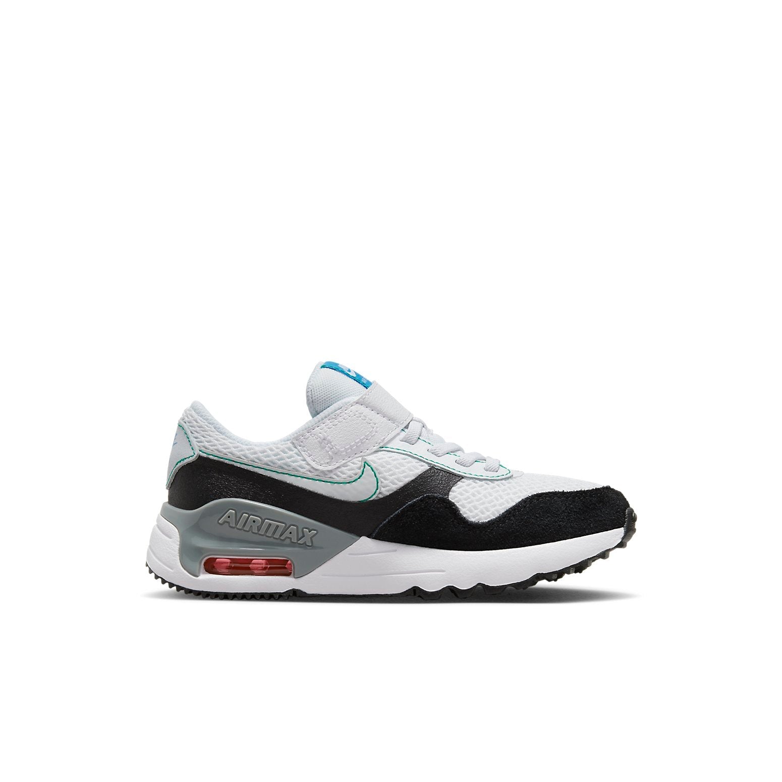 (PS) Nike Air Max SYSTM 'White Black Green' DQ0285-107