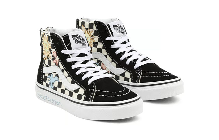 (PS) Vans x Skateistan SK8-HI Zip 'Black White' VN000W9W89C