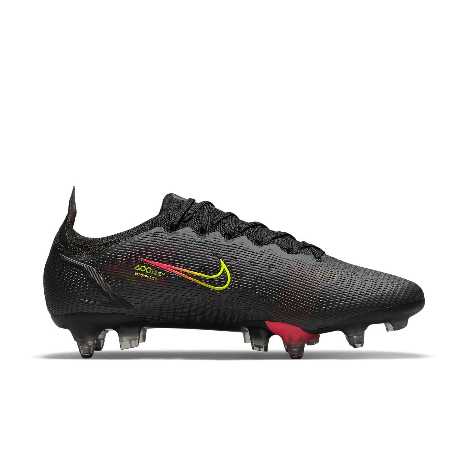 Nike Mercurial Vapor 14 Elite SG Pro AC 'Black Orange Red' CV0988-090