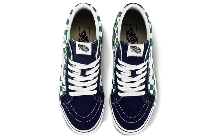 Vans Sk8-mid Checkerboard Green/White VN0A3MV85I9