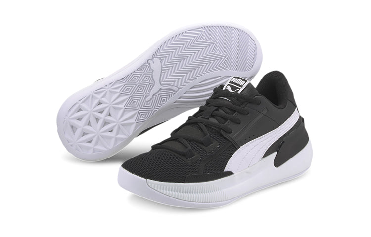 PUMA Clyde Hardwood Team Low-Top K Black/White 194455-02