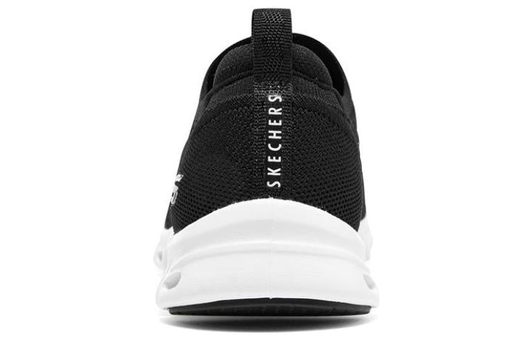 (WMNS) Skechers Glide Step 'Black White' 104330-BKW