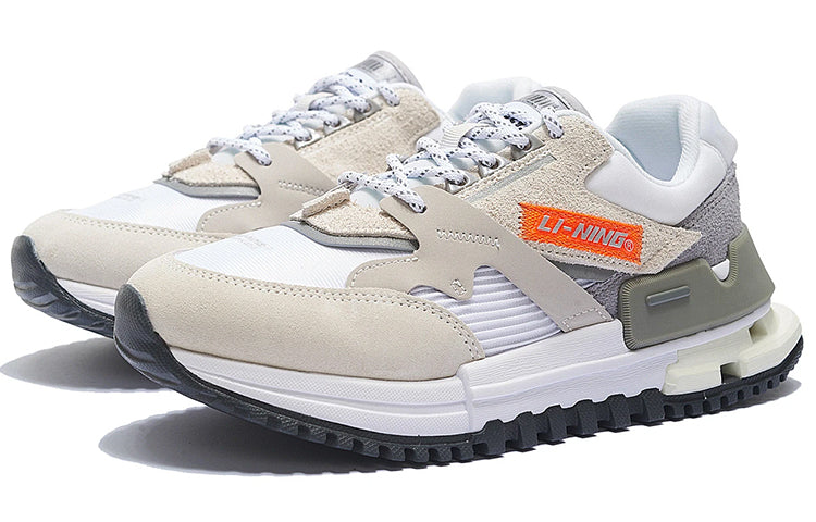 (WMNS) Li-Ning 001 Classic 'Grey Orange' AZGS078-4