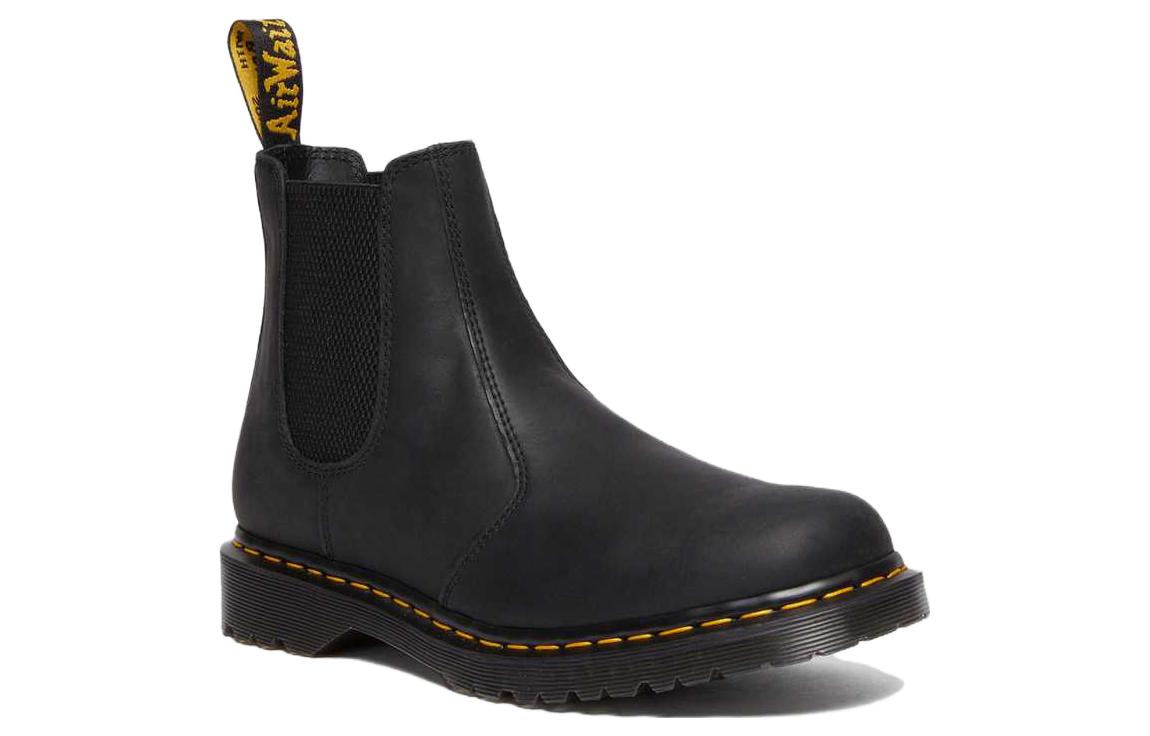 Dr. Martens 2976 Waxed Full Grain Leather Chelsea Boots 'Black' 30673001