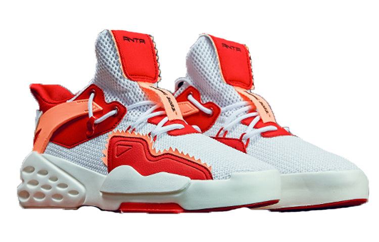 (WMNS) AUTA x GuGong Life Series Sneakers 'White Red' 12938099-4