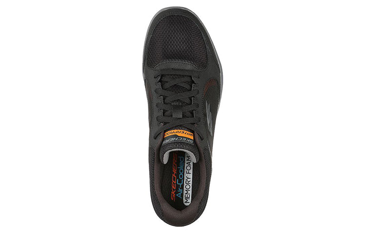 Skechers Flex Advantage 4.0 Running Shoes Black/Orange 232222-BLK