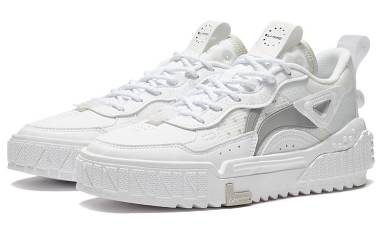 (WMNS) Li-Ning No.258 Skateboarding 'White Grey' AGCS076-1