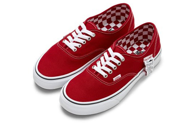 Vans Authentic HC 'DIY - Racing Red' VN0A4UUC9GV