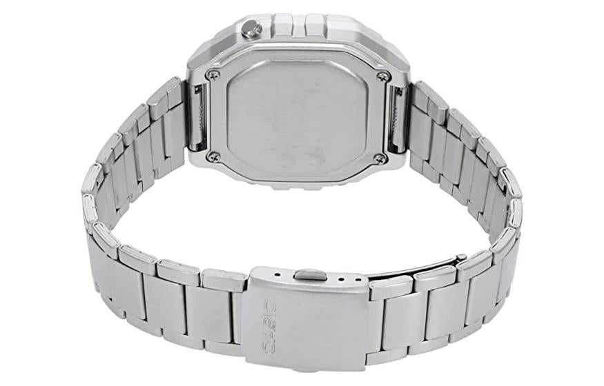 CASIO Men's YOUTH Digital Multi Function Wrist Waterproof Mens Silver Analog W-218HD-1AV