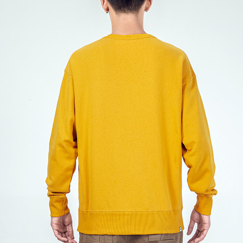 PUMA Small Logo Pocket Sweatshirt 'Yellow' 533036-37