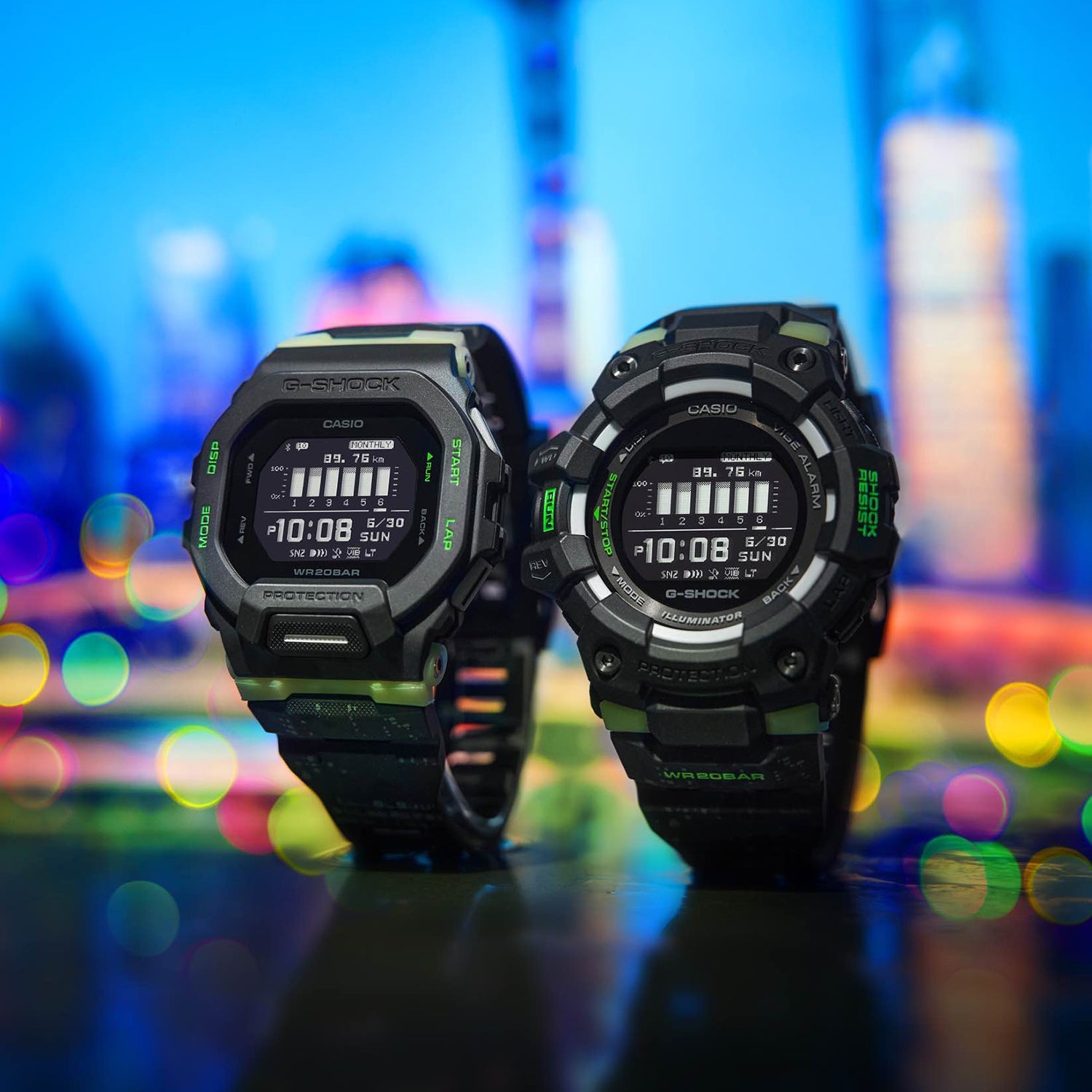 CASIO G-Shock Digital 'Black' GBD-200LM-1PRT