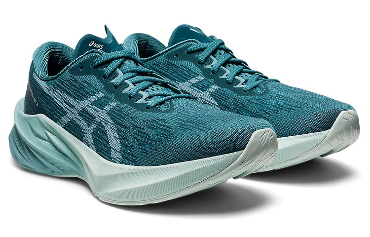 (WMNS) ASICS Novablast 3 'Misty Pine Smoke Blue' 1012B288-300