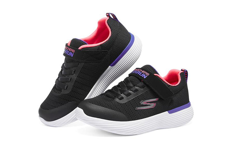 (GS) Skechers Go Run 400 V2 'Black Purple' 302427L-BKPR